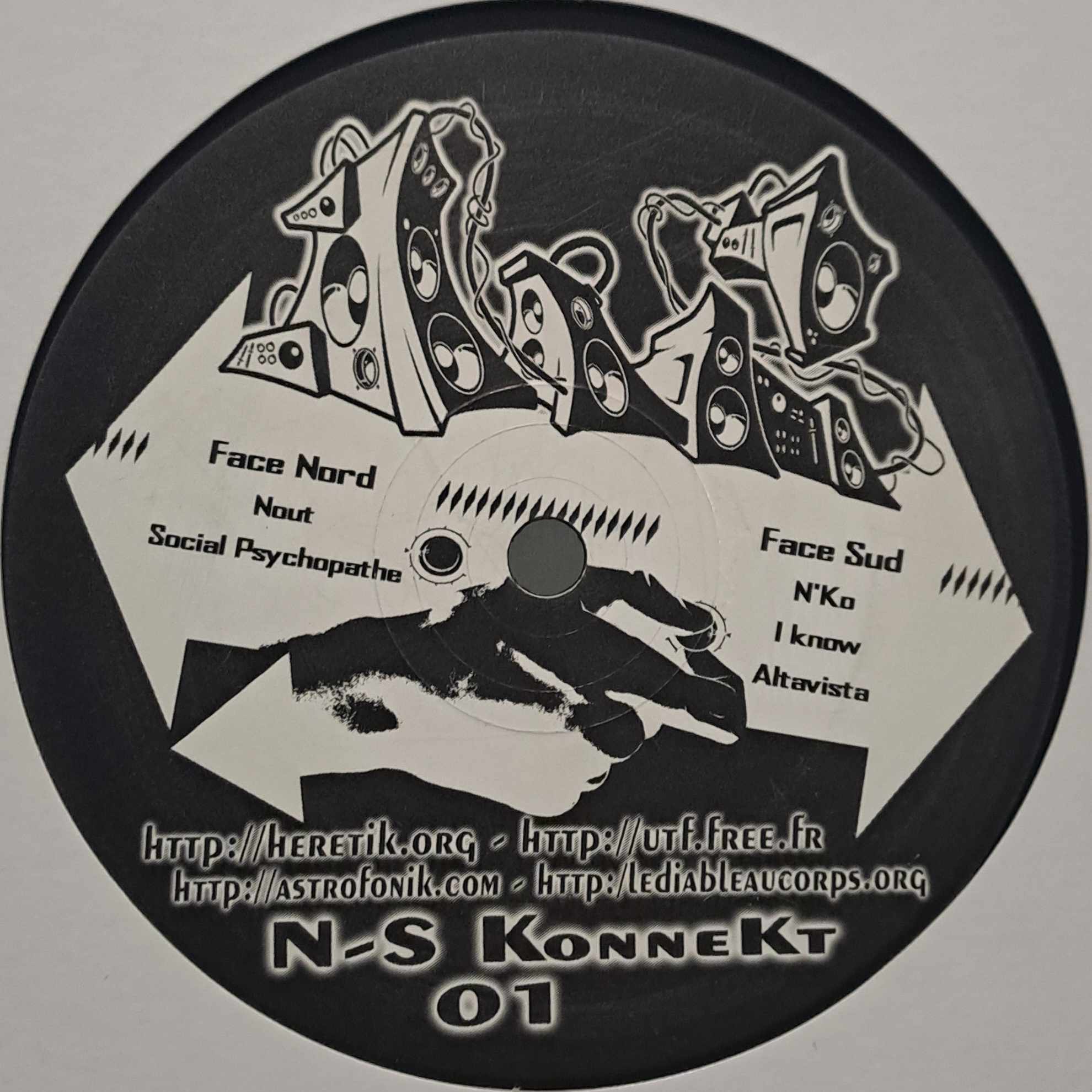N-S Konnekt 01 - vinyle freetekno